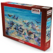 Nova 1000 Parça Plaj Güvercinleri Puzzle - Nikolay Sivenkov thumbnail 2