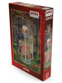 Nova Puzzle 1000 Parça - Çiçek Açan İskelet thumbnail 2
