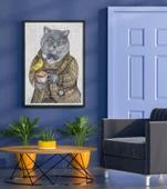 Nova İngiliz Beyefendisi Akşam Çayı 1000 Parça Puzzle (Kedi Puzzle) thumbnail 4