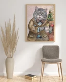 Nova 1000 Parça Sosyetik Kedi, Şömine Keyfi Puzzle thumbnail 4