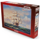 Nova Puzzle 1000 Parça Dalgalı Sularda Yelken Açmak - Yung Chao Chen thumbnail 2