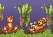 Art Kids Orman Dostları 2'li Çocuk Puzzle - 12+24 Parça - 3