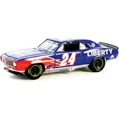 OMZ Greenlight 1/64 1969 Chevrolet Camaro - William Byron Kız Erkek Çocuk Oyuncak Eğitici Oyuncaklar thumbnail 1