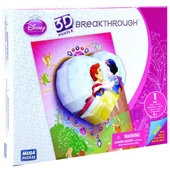 Mega Puzzle 125 parça 3 Boyutlu Puzzle Breakthrough D.Prenses Kalp - 1