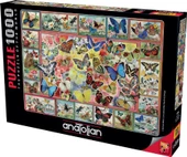 Amatolian 1000 Parça Kelebek Sürüsü Puzzle (Lots Of Butterflies) thumbnail 2