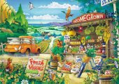 Trefl 500 Parça Köyde Bir Sabah Puzzle - 1