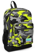Coral High Erkek Çocuk İlkokul Sırt Çantası - Yeşil Siyah Kamuflaj Desenli - Dört Bölmeli thumbnail 1