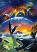 Art Puzzle 500 Parça Orka Evreni Puzzle - 1