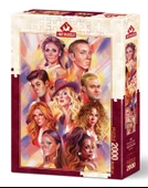 Art 2000 Parça Dünya Müzik Starları Puzzle thumbnail 2