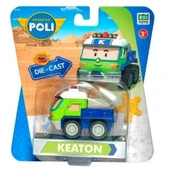 OMZ Robocar Poli Metal Araç Karakter Figür Keaton Kız Erkek Çocuk Oyuncak Eğitici Oyuncaklar thumbnail 2