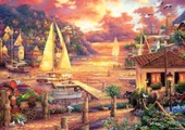 Art Puzzle 5524 - 3000 Parça Altın Deniz Puzzle - 1