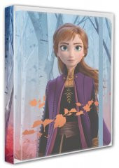 Frozen II Anna 100 Yaprak Çizgili Lastikli Hatıra ve Not Defteri - 2