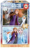 Educa 2x50 Parça Frozen 2 Ahşap Yapboz - 2