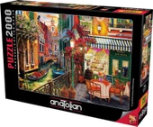 Anatolian 2000 Parça Venedik Kafe Puzzle - 96x66 cm - 2