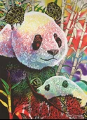 Anatolian Renkli Panda Puzzle - 1000 Parça - 66x48 cm thumbnail 1