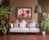 Nova Puzzle 1000 Parça Puzzle - Pembe ve Kırmızı Güller thumbnail 4