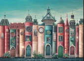 Nova Puzzle - 2000 Parça Puzzle - Sihirli Kitaplar Ülkesi - 1