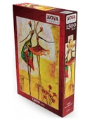 Nova 1500 Parça Dans Eden Kızlar Mini Puzzle - 2