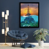 Nova 1500 Parça Fantastik Eyfel Kulesi Mini Puzzle thumbnail 4