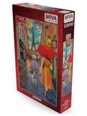 Nova 1000 Parça Paris Sokaklarında Gezinti Puzzle thumbnail 2