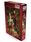 Nova Puzzle 2000 Parça Çiçekler ve Meyveler Natürmort - 2