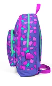 Coral High Kids Dört Gözlü Kız Çocuk İlkokul Çantası - Kalpler Baskılı - USB+AUX Soketli thumbnail 2
