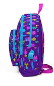Coral High Kids Dört Gözlü Kız Çocuk İlkokul Çantası - Kaktüs Desenli - USB+AUX Soketli - 2