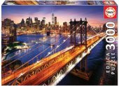 Educa 3000 Parça Puzzle Manhattan'da Günbatımı - 1