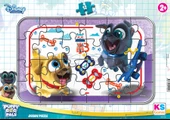 KS Games 12 Parça Puppy Dog Pals Frame Puzzle thumbnail 1
