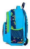 Coral High Mavi Lacivert Monster Truck Desenli İlkokul Çantası - Erkek Çocuk thumbnail 2
