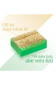 Agarta Doğal Kabak Lifli El Yapımı Aloe Vera Sabunu Arındırıcı Etkili 125 gr - 1