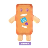 OMZ Crytal Hashtag Buddies Serisi 14cm Kız Erkek Çocuk Oyuncak Eğitici Oyuncaklar thumbnail 1