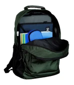 Jacbag Neo Üç Gözlü Çocuk Genç Yetişkin Haki Yeşil Sırt Çantası - Erkek thumbnail 2