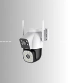 INOX-14IPC Çift Lens WiFi Güvenlik Kamerası  PTZ  Gece Görüşü  Mobil Uyumlu - 1