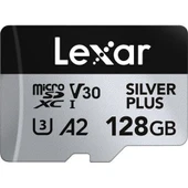Lexar 128GB 205 MB/s Silver Plus microSD UHS-I V30 Hafıza Kartı - 2