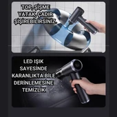 Coofbe 130W 3Modlu 20000PA Araç Süpürgesi 7800Mah Şarjlı Oto Süpürgesi Ve 100000 Rpm Üfleme Makinası thumbnail 11