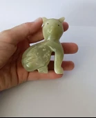 Kedi Oniks Taşı Biblo Mermer Onix Ev Ofis Dekor Masa Süsü - 2