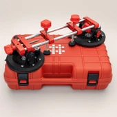 8 İnç Çiftli Vakumlu Vantuz Taş Birleştirme Hizalama Aparatı Granit Mermer Fayans Seramik Montajı thumbnail 5