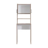 Blesk Çamaşır Makinesi Üstü Banyo Düzenleyici Dolap, Çok Amaçlı Dolap - 3