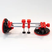 8 İnç Çiftli Vakumlu Vantuz Taş Birleştirme Hizalama Aparatı Granit Mermer Fayans Seramik Montajı thumbnail 1