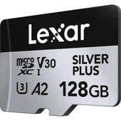 Lexar 128GB 205 MB/s Silver Plus microSD UHS-I V30 Hafıza Kartı - 3