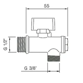 Bocchi Filtreli Ara Musluk Krom 6160-0004 - 2
