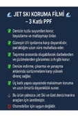 SİYACF 152 CM X 10 METRE MARİNE STANDARTLARINDA JET SKİ KORUYUCU ŞEFFAF PPF - 2