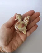 Kuş Oniks Taşı Biblo Mermer Onix Ev Ofis Dekor Masa Süsü - 2