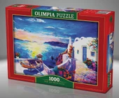 Olimpia 1000 Parça Tekne ve Beyaz Ev Sanatsal Puzzle - 2