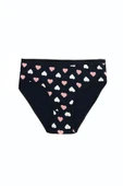 AmoraSecret AmoraSecret Büyük Beden Pamuklu Likralı Karışık Renkli 3'lü Külot - 3