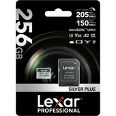 Lexar 256GB 205 MB/s Silver Plus microSD UHS-I V30 Hafıza Kartı - 4