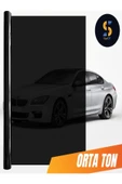 SİYACF 75 CM X 6 METRE ORTA TON SİYAH CAM FİLMİ - 8