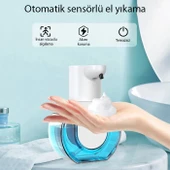 Polham 420ML Otomatik Sensörlü Sabunluk Köpük Makinesi, Tüm Sıvılar İçin Köpük Makinası, Şarjlı Duvar Askılı thumbnail 4