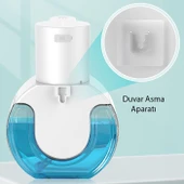 Polham 420ML Otomatik Sensörlü Sabunluk Köpük Makinesi, Tüm Sıvılar İçin Köpük Makinası, Şarjlı Duvar Askılı thumbnail 5